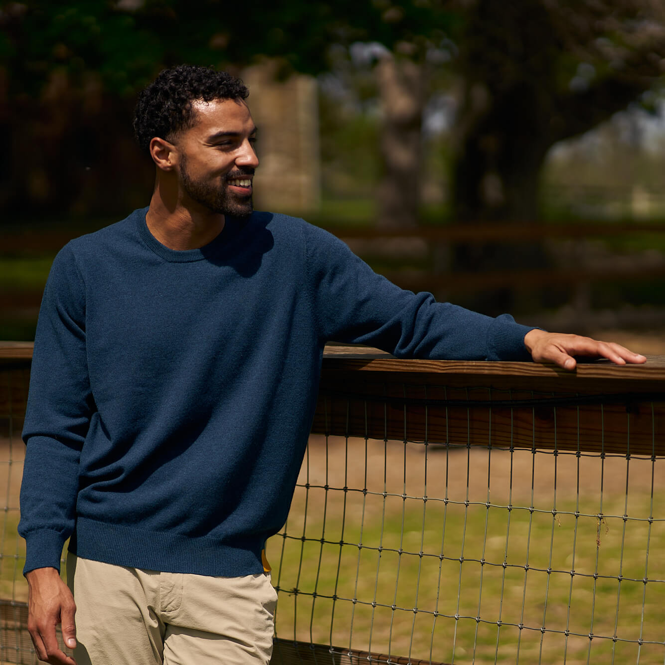 Billie Todd Two Ply Cashmere Crewneck Made in Scotland #color_fair isle