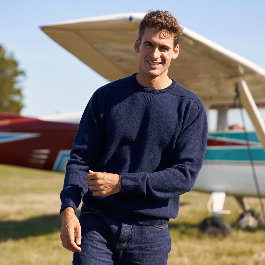 Billie Todd 100% Cashmere Four-Ply Sweatshirt Made in Scotland#color_cosmos