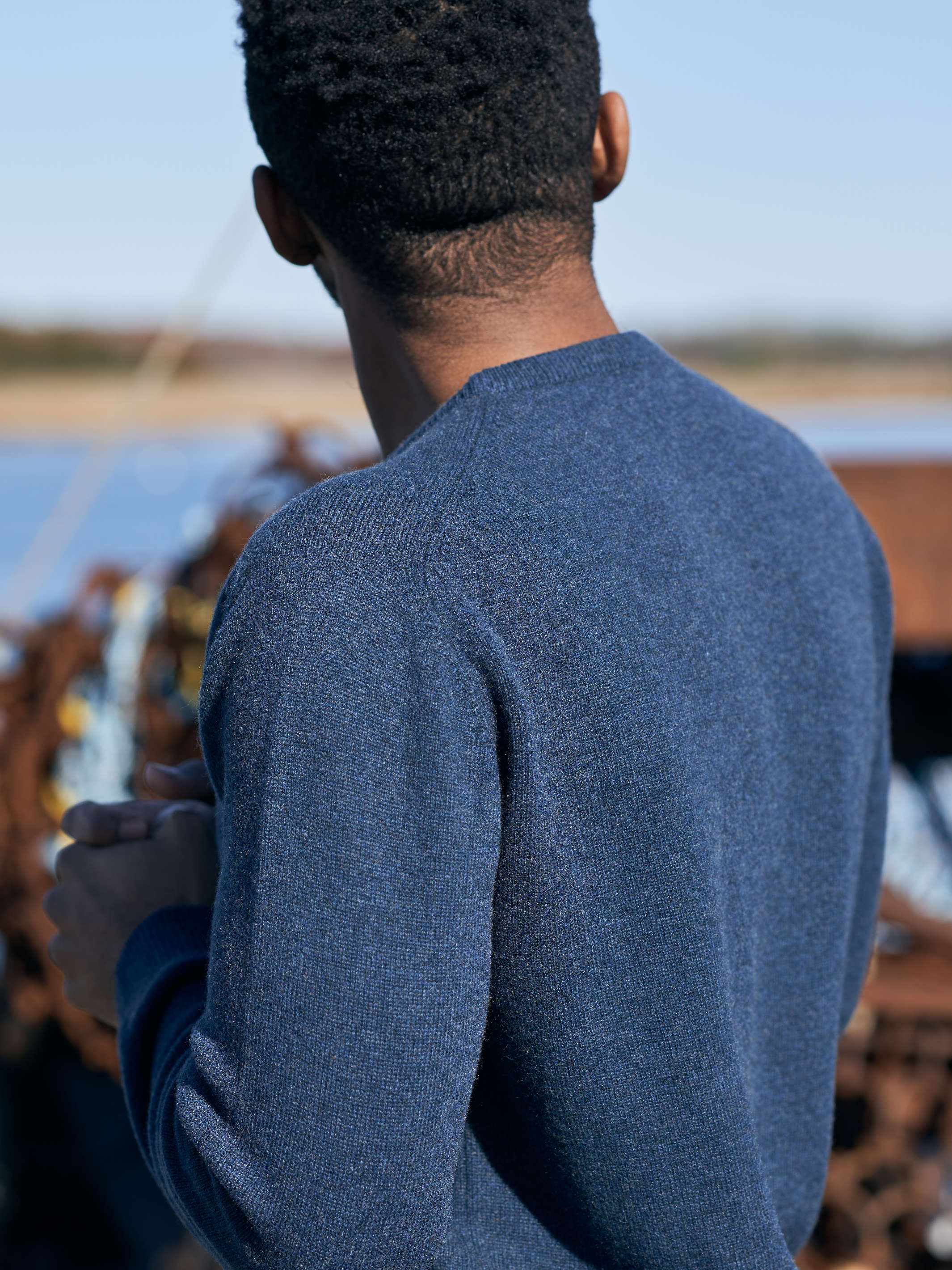 Billie Todd Four-ply 100% Cashmere Sweatshirt Crewneck Made in Scotland