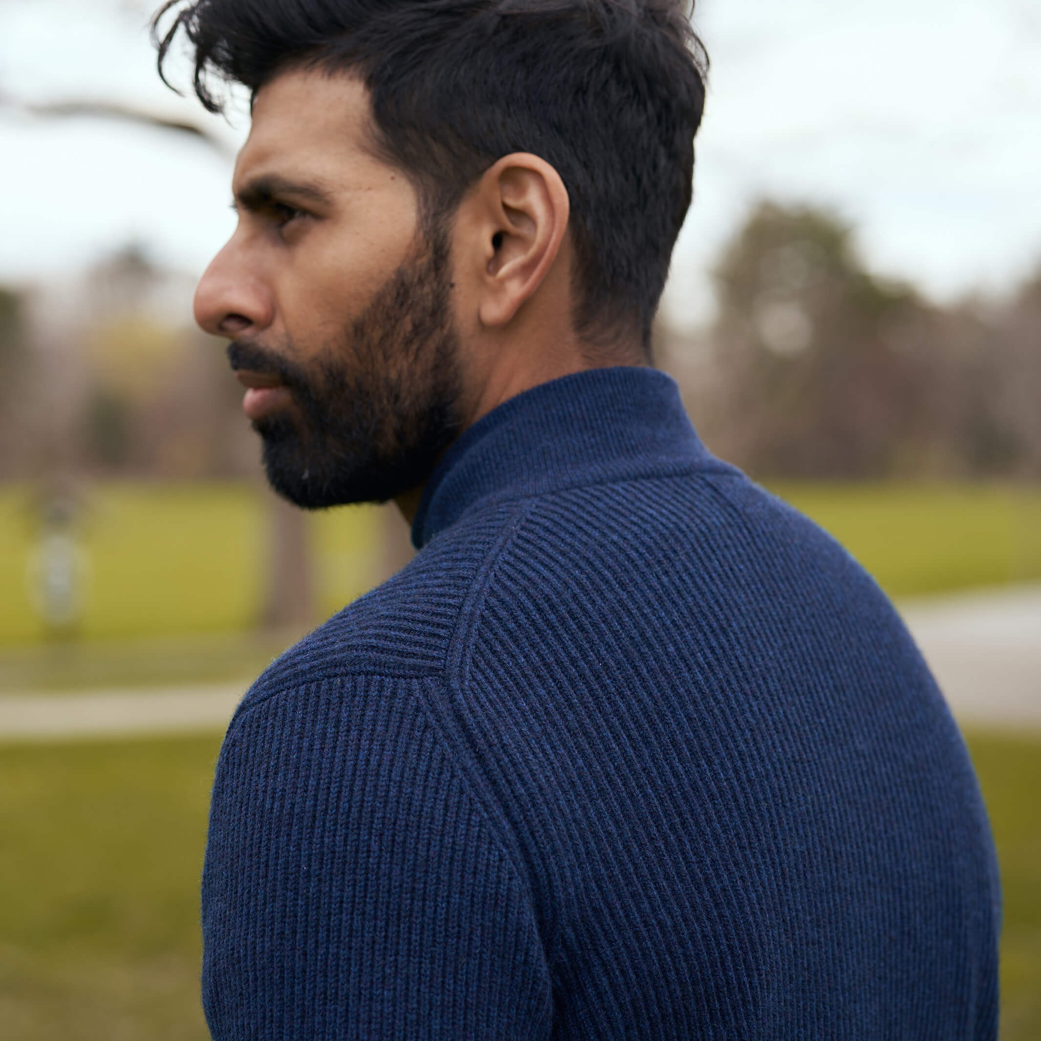 The Logan 4-Ply Cashmere Full Zip | Luxury Knitwear by Billie Todd