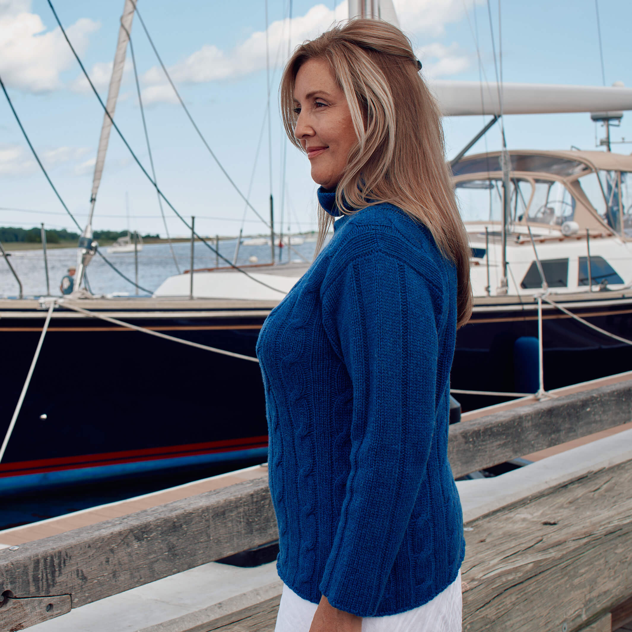 The Laiose 6-Ply Cashmere Funnel Sweater | Billie Todd
