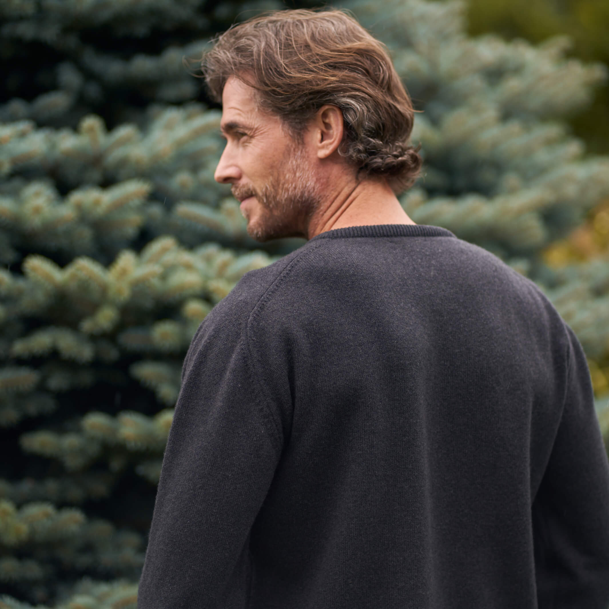 Billie Todd 100% Cashmere Four-Ply Sweatshirt Made in Scotland#color_peat