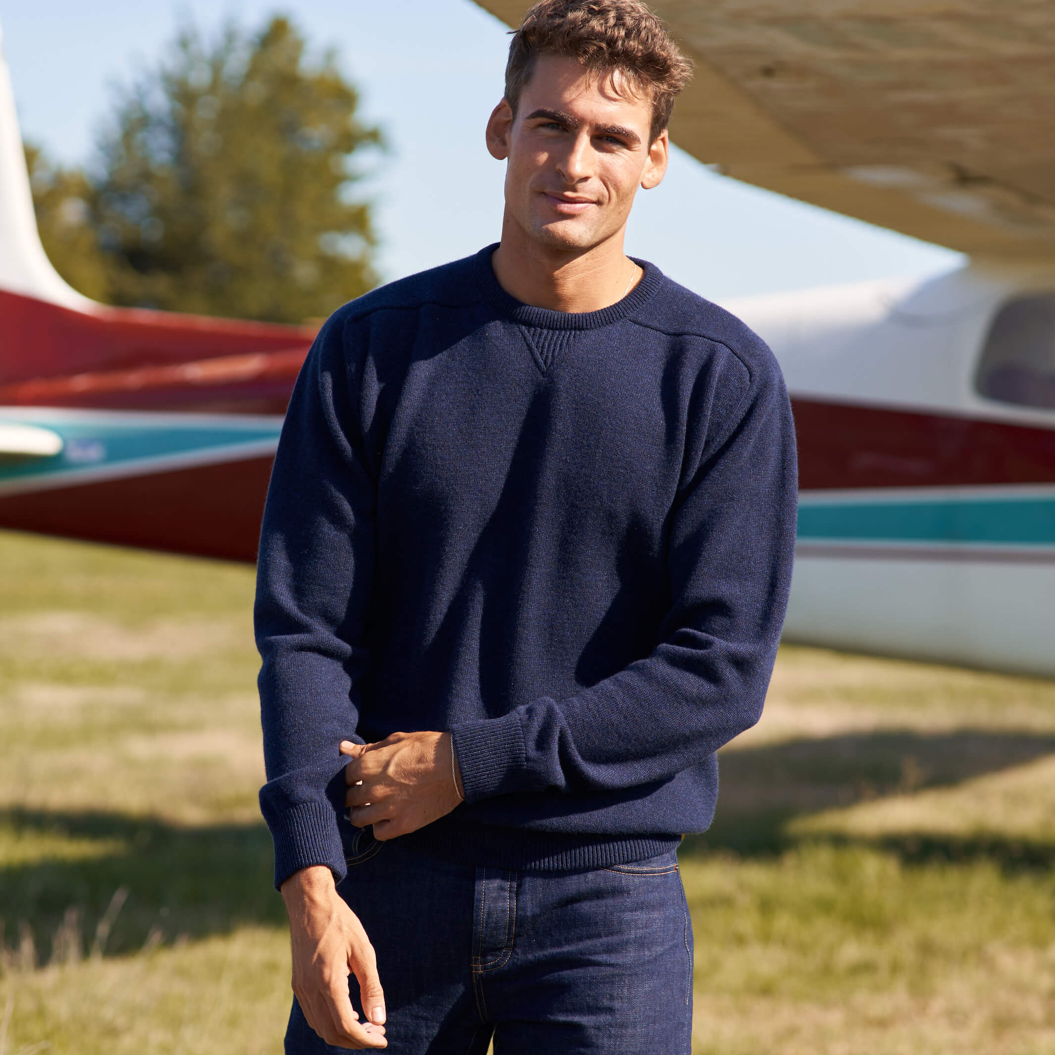 Billie Todd 100% Cashmere Four-Ply Sweatshirt Made in Scotland#color_cosmos